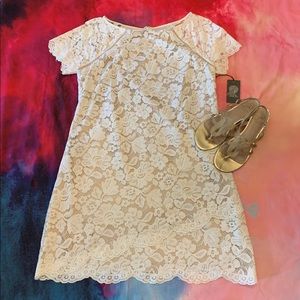Vince Camuto Ivory dress
